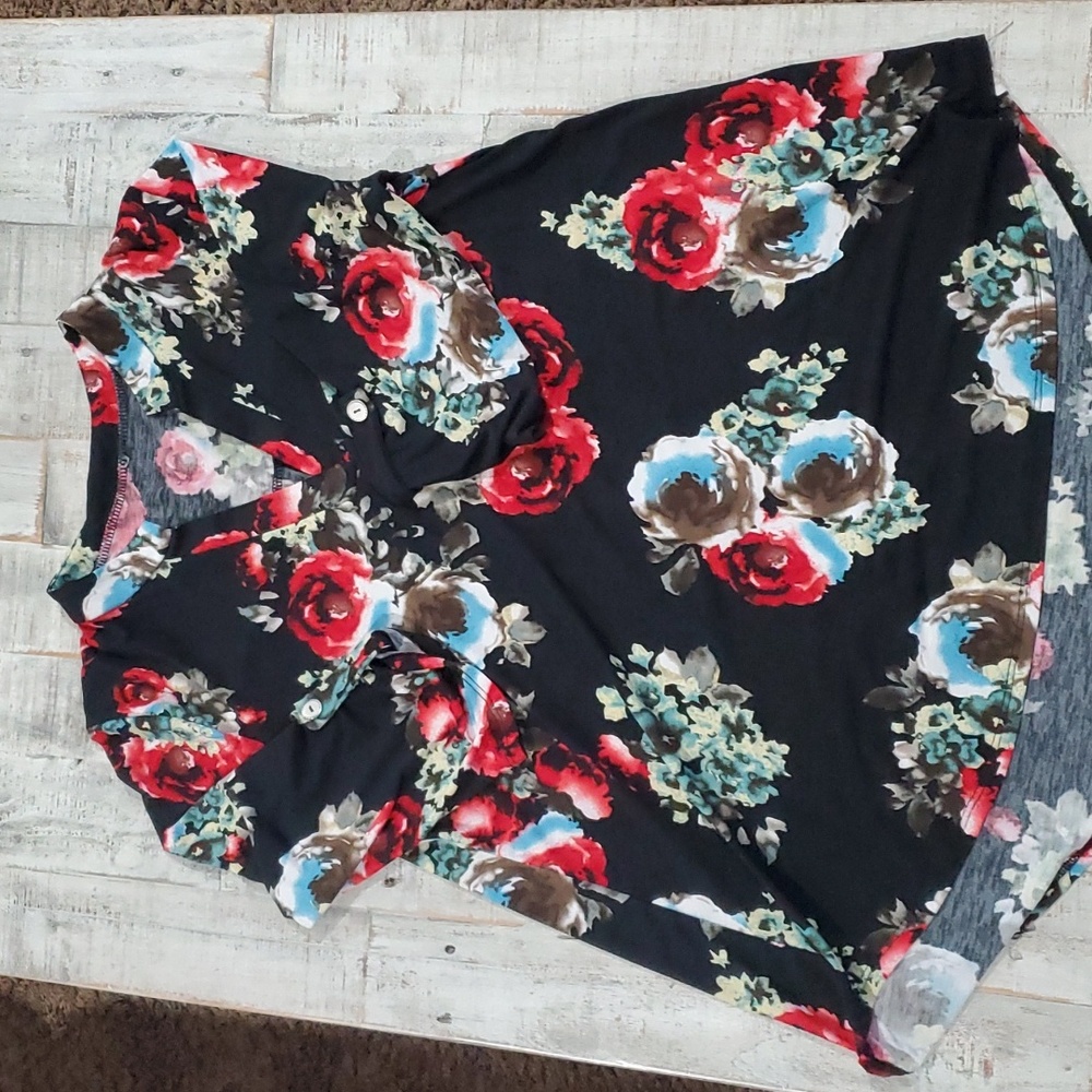V neck blouse